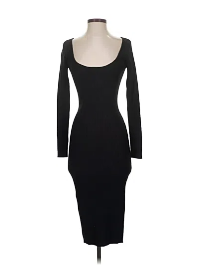Pre-owned H&m Cocktail Dress In Black