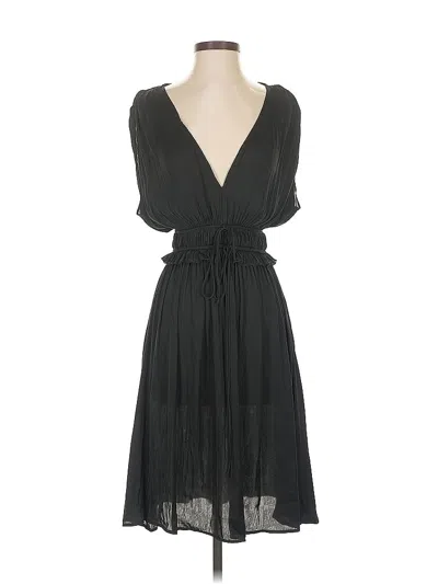 Pre-owned H&m Cocktail Dress In Black