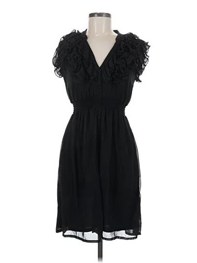 Pre-owned H&m Cocktail Dress In Black