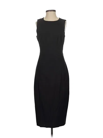 Pre-owned H&m Cocktail Dress In Black