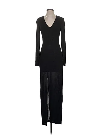 Pre-owned H&m Cocktail Dress In Black