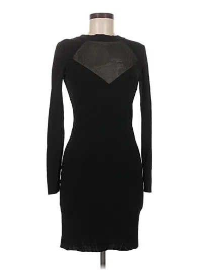 Pre-owned H&m Cocktail Dress In Black