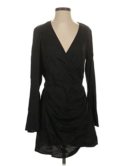 Pre-owned H&m Cocktail Dress In Black