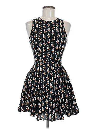 Pre-owned H&m Cocktail Dress In Black