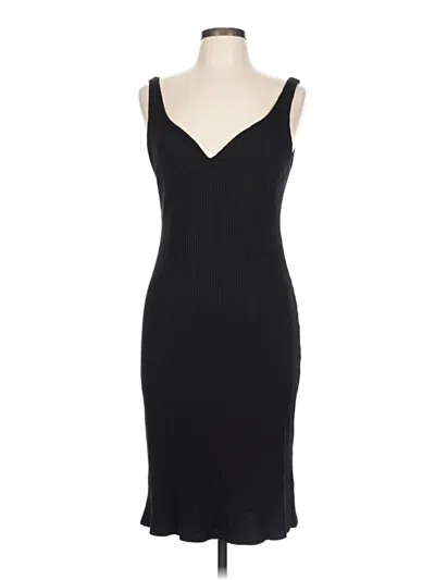Pre-owned H&m Cocktail Dress In Black
