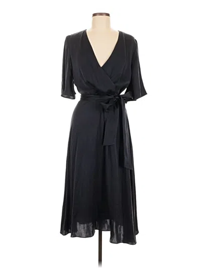 Pre-owned H&m Cocktail Dress In Black