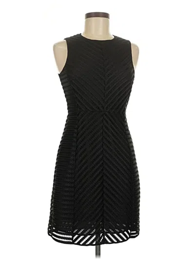 Pre-owned H&m Cocktail Dress In Black