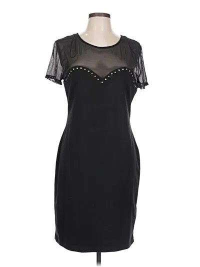 Pre-owned H&m Cocktail Dress In Black