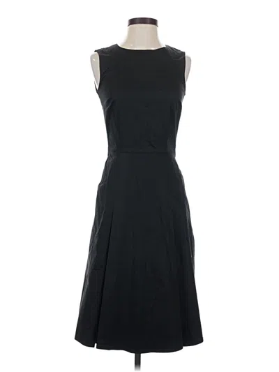 Pre-owned H&m Cocktail Dress In Black