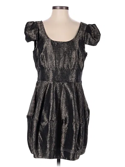 Pre-owned H&m Cocktail Dress In Black