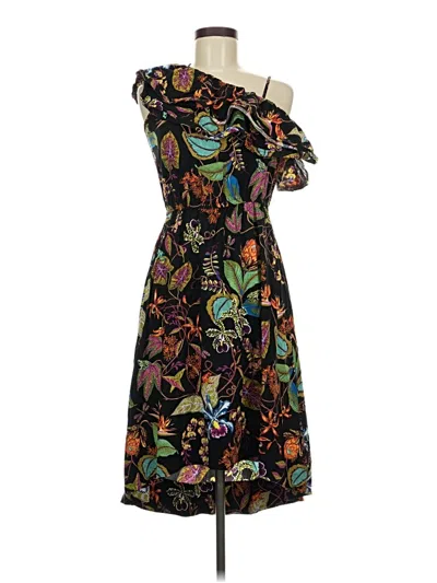 Pre-owned H&m Cocktail Dress In Black