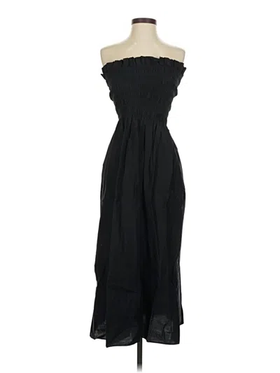 Pre-owned H&m Cocktail Dress In Black