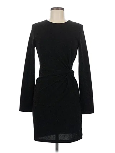 Pre-owned H&m Cocktail Dress In Black