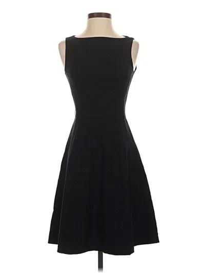 Pre-owned H&m Cocktail Dress In Black