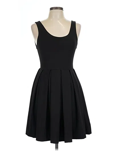 Pre-owned H&m Cocktail Dress In Black