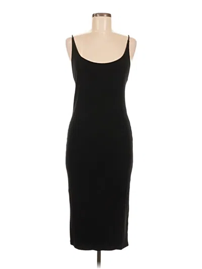 Pre-owned H&m Cocktail Dress In Black