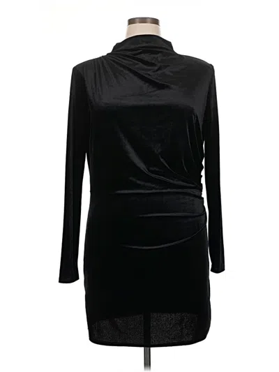 Pre-owned H&m Cocktail Dress In Black