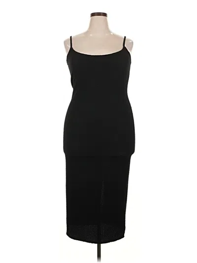 H&m Cocktail Dress In Black