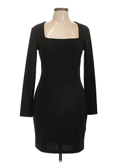 Pre-owned H&m Cocktail Dress In Black
