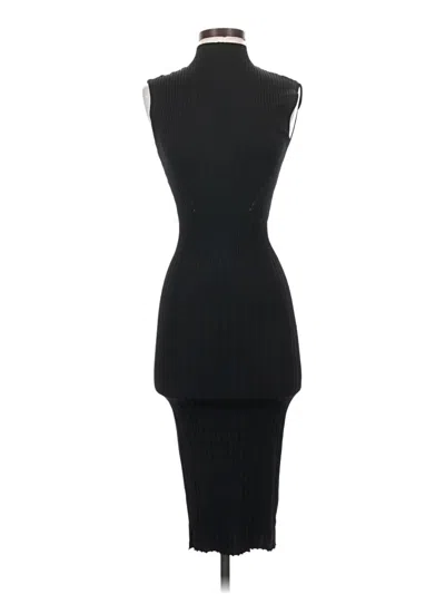 Pre-owned H&m Cocktail Dress In Black