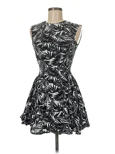 Pre-owned H&m Cocktail Dress In Black