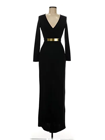 Pre-owned H&m Cocktail Dress In Black