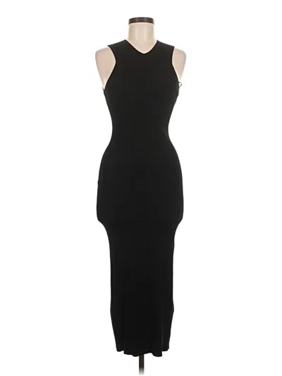 Pre-owned H&m Cocktail Dress In Black