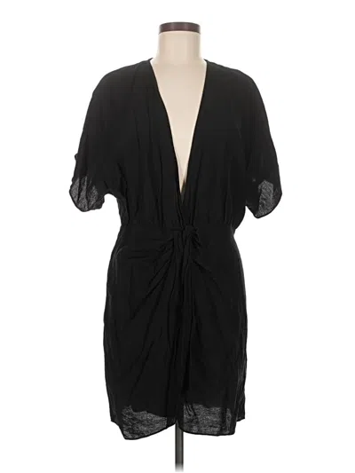 Pre-owned H&m Cocktail Dress In Black