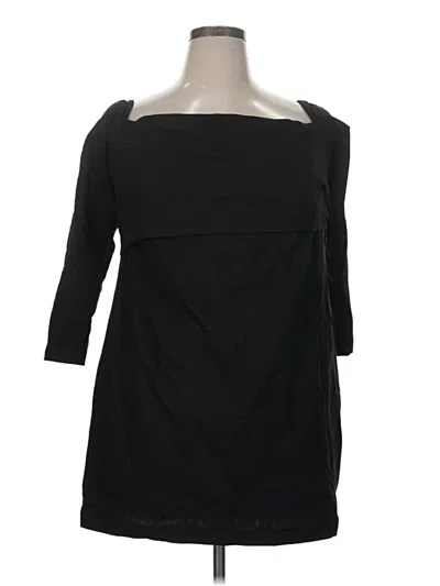 Pre-owned H&m Cocktail Dress In Black