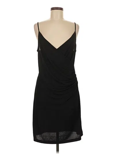 Pre-owned H&m Cocktail Dress In Black