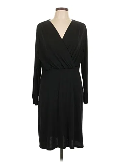 Pre-owned H&m Cocktail Dress In Black