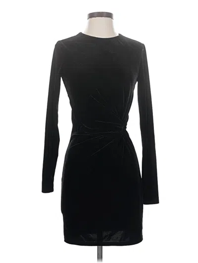 Pre-owned H&m Cocktail Dress In Black