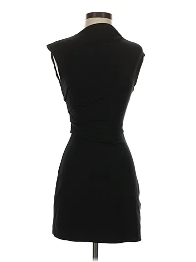 Pre-owned H&m Cocktail Dress In Black