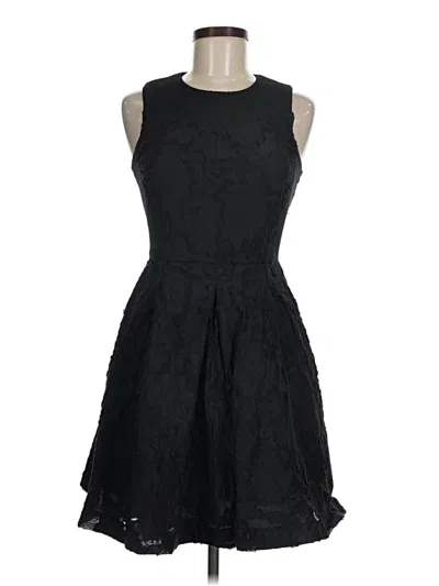Pre-owned H&m Cocktail Dress In Black