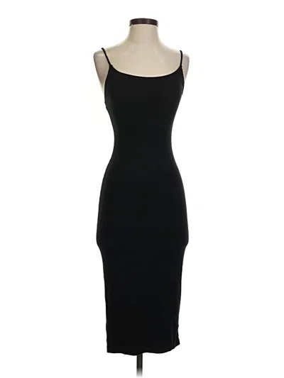 Pre-owned H&m Cocktail Dress In Black