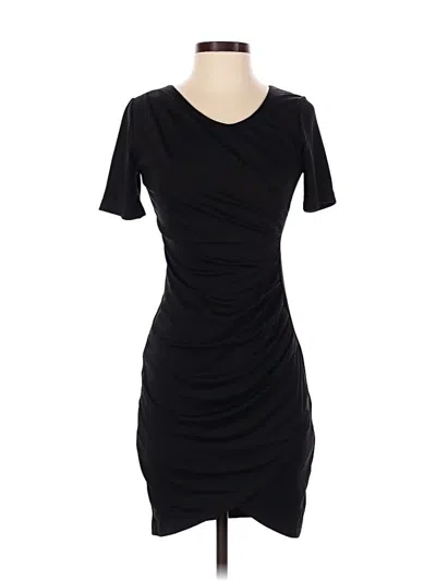 Pre-owned H&m Cocktail Dress In Black