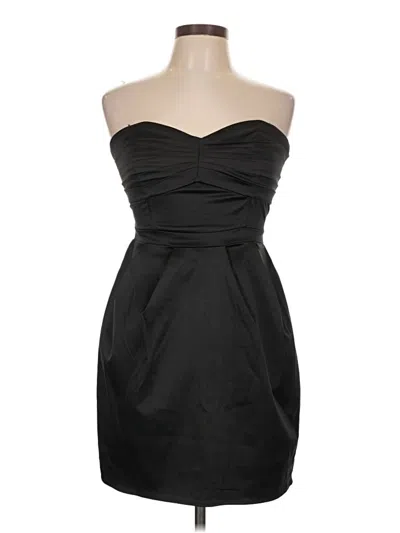 Pre-owned H&m Cocktail Dress In Black