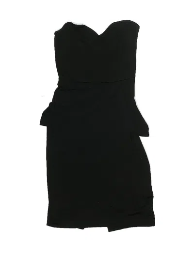 Pre-owned H&m Cocktail Dress In Black