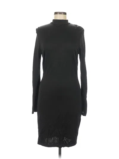 Pre-owned H&m Cocktail Dress In Black