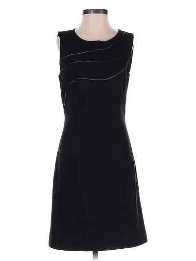 Pre-owned H&m Cocktail Dress In Black