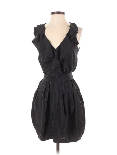 Pre-owned H&m Cocktail Dress In Black