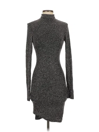 Pre-owned H&m Cocktail Dress In Black