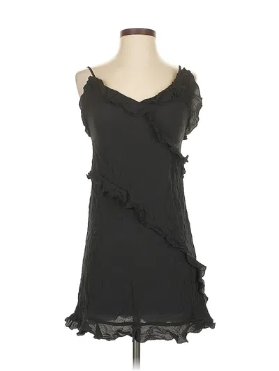 Pre-owned H&m Cocktail Dress In Black