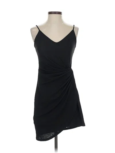 Pre-owned H&m Cocktail Dress In Black