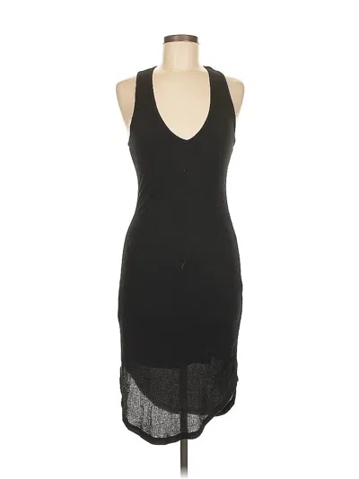 Pre-owned H&m Cocktail Dress In Black
