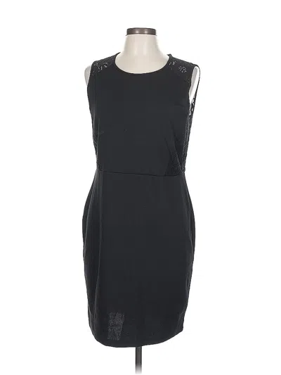 Pre-owned H&m Cocktail Dress In Black