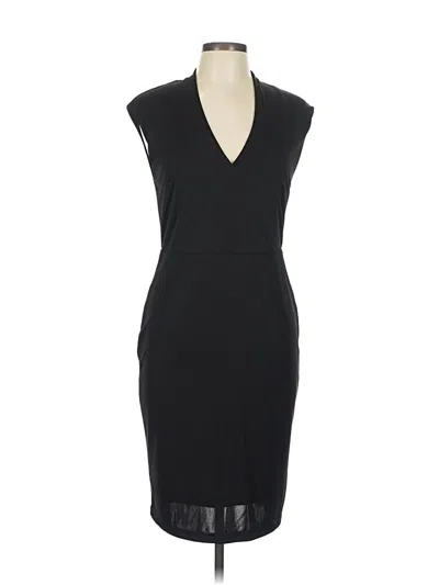 Pre-owned H&m Cocktail Dress In Black