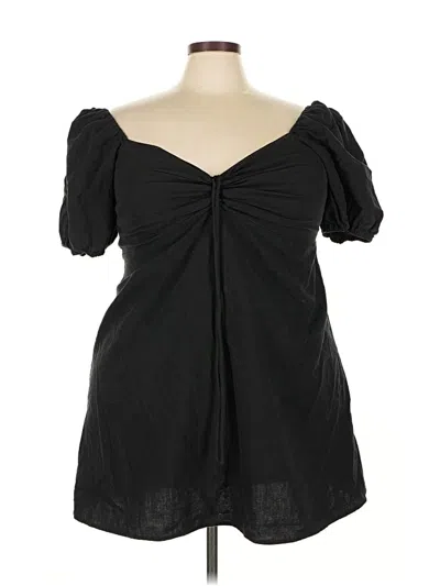 Pre-owned H&m Cocktail Dress In Black