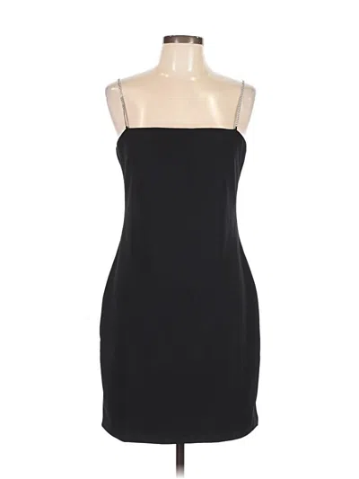 Pre-owned H&m Cocktail Dress In Black