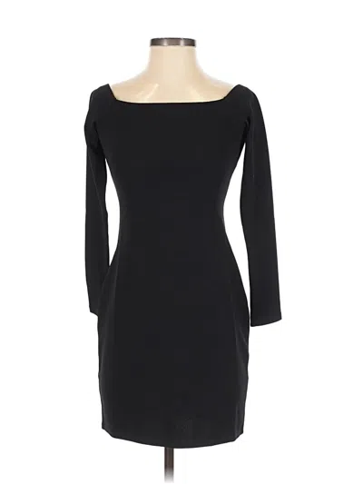 Pre-owned H&m Cocktail Dress In Black
